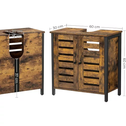 vasagle-cabinet-sub-chiuveta-baie-rustic-maro-60x30x60cm