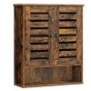 vasagle-dulap-de-baie-suspendat-cu-doua-usi-maro-rustic-60x20x70cm