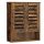 vasagle-dulap-de-baie-suspendat-cu-doua-usi-maro-rustic-60x20x70cm