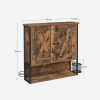 vasagle-dulap-de-baie-suspendat-cu-doua-usi-maro-rustic-60x16x60cm
