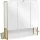 vasagle-cabinet-pentru-baie-cu-oglinda-pe-perete-aurie-70x16x70cm
