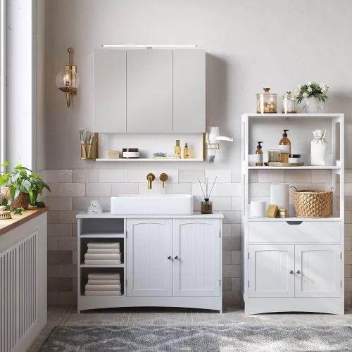 vasagle-cabinet-pentru-baie-cu-oglinda-pe-perete-aurie-70x16x70cm