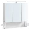vasagle-dulap-baie-cu-oglinda-pe-perete-3-usi-alb-15x70x70cm