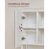 vasagle-dulap-baie-cu-oglinda-pe-perete-3-usi-alb-15x70x70cm