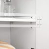 vasagle-sifonier-baie-cu-2-usi-si-1-sertar-alb-60x30x80cm