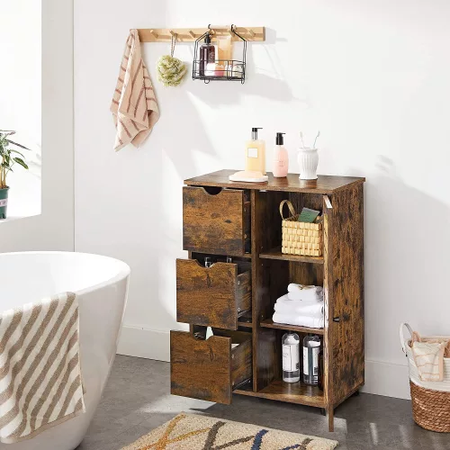 vasagle-cabinet-de-baie-dulap-cu-sertare-si-usa-maro-rustic-60x30x80cm