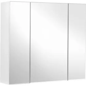 vasagle-sifonier-baie-cu-oglinda-pe-perete-alb-60x15x55cm