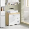 vasagle-dulap-baie-sub-chiuveta-3-sertare-1-usa-alb-nor-si-bej-natural-70x30x64cm