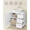 vasagle-dulap-baie-sub-chiuveta-3-sertare-1-usa-alb-70x30x64cm