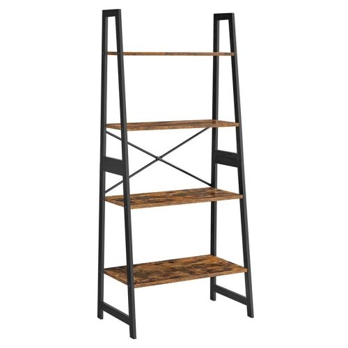 vasagle-raft-de-carti-cu-cadru-din-bambus-raft-vertical-maro-rustic-63x34x137cm