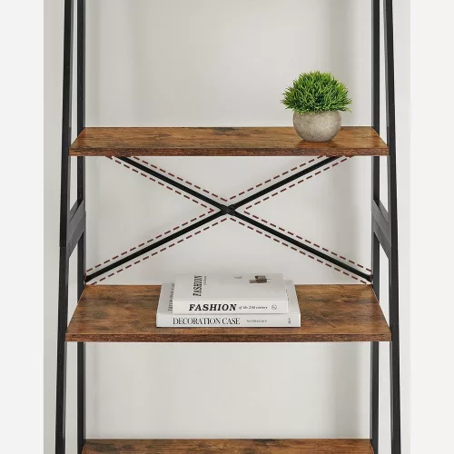 vasagle-raft-de-carti-cu-cadru-din-bambus-raft-vertical-maro-rustic-63x34x137cm