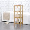 songmics-raft-de-bambus-pentru-baie-bucatarie-4-niveluri-33x33x96cm