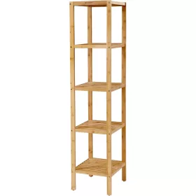 songmics-raft-de-bambus-pentru-baie-bucatarie-5-niveluri-33x33x146cm