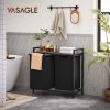 vasagle-cos-de-rufe-murdare-cu-doua-buzunare-din-tesatura-oxford-2x46l-negru