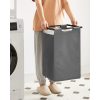 vasagle-cos-de-rufe-cu-doua-saci-detasabile-de-46l-gri