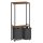 vasagle-cos-de-rufe-cu-doua-compartimente-si-suport-pentru-haine-detasabil-2x46l-maro