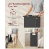 vasagle-cos-de-rufe-cu-doua-compartimente-si-suport-pentru-haine-detasabil-2x46l-maro