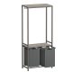 vasagle-cos-de-rufe-cu-2-sectiuni-si-rafturi-de-depozitare-capacitate-2x46l-grimaro