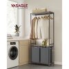 vasagle-cos-de-rufe-cu-2-sectiuni-si-rafturi-de-depozitare-capacitate-2x46l-grimaro