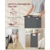 vasagle-cos-de-rufe-cu-2-sectiuni-si-rafturi-de-depozitare-capacitate-2x46l-grimaro