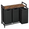 vasagle-cos-de-rufe-cu-3-saci-extractabili-si-detasabili-3x38l-maro-negru