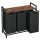 vasagle-cos-de-rufe-cu-3-saci-extractabili-si-detasabili-3x38l-maro-negru
