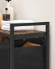 vasagle-cos-de-rufe-cu-3-saci-extractabili-si-detasabili-3x38l-maro-negru
