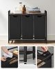 vasagle-cos-de-rufe-cu-3-saci-extractabili-si-detasabili-3x38l-maro-negru