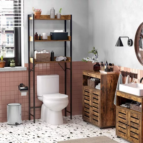 vasagle-dulap-depozitare-deasupra-masinii-de-spalat-dulap-de-baie-maro-rustic-63x25x165cm