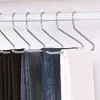 Umerașe pentru pantaloni, metal, 20 buc., antiderapante, economice de spațiu, gri