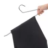 Umerașe pentru pantaloni, metal, 20 buc., antiderapante, economice de spațiu, gri
