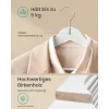 Umerașe din lemn, 30 buc., cu suport pentru pantaloni, cârlig rotativ 360°, mesteacăn
