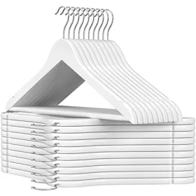 songmics-set-umerase-de-20buc-cu-suport-pantaloni-suprafata-antiderapanta-alba