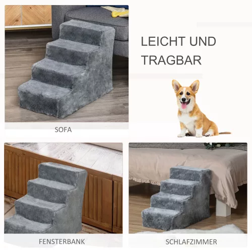 pawhut-scara-pentru-animale-de-companie-cu-4-trepte-husa-de-plus-detasabila-scara-pentru