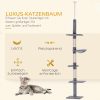 pawhut-stalp-de-catarat-pentru-pisici-ansamblu-de-zgariere-inaltime-reglabila-gri-40-x-34
