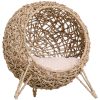 pawhut-casa-pentru-pisici-din-ratan-cu-perne-natur-52-x-58-cm