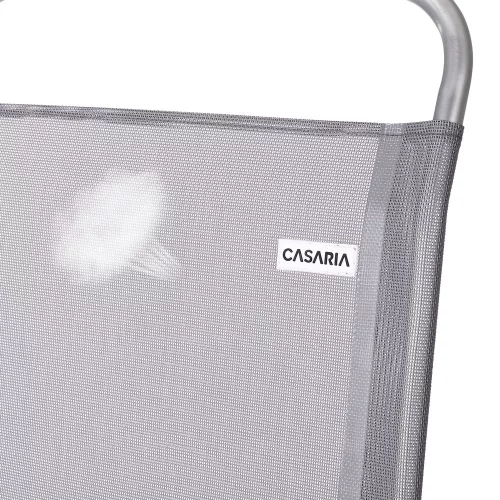 Set de 4 scaune metalice, aluminiu, argintiu, 57 x 109 cm