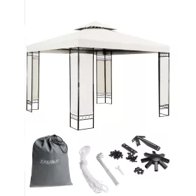 Pavilion, protecție UV 50+, crem, 300 x 300 x 260 cm