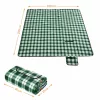 Pătură de picnic, pătură de plajă, 2x2 m, în carouri
