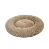 Pat rotund pentru câini Ponchik, 70 cm, maro