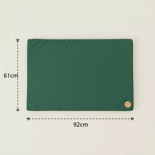 Pat pentru câini impermeabil Gelato, L 92x61 cm, verde