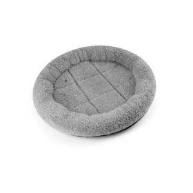 Pat rotund pentru pisici Waffle, gri