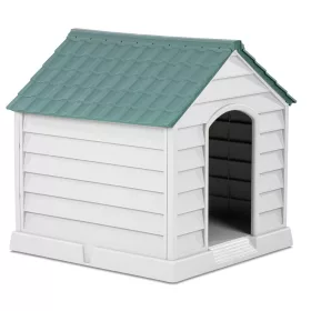 Cușcă pentru câini din plastic, M 66x77x63 cm