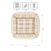 Pat pentru câini premium britanic, S 60x50 cm