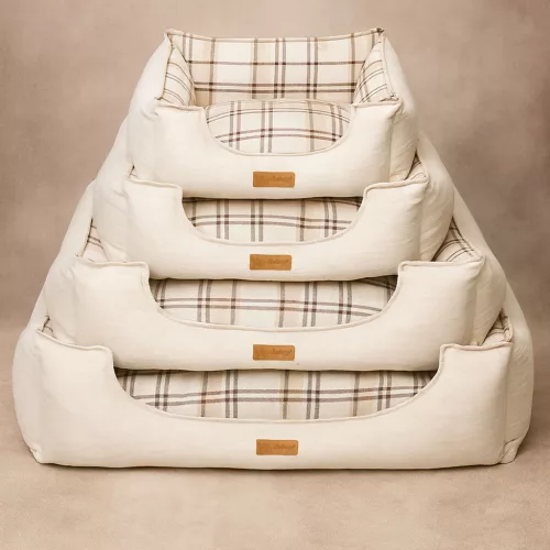 Pat pentru câini premium britanic, S 60x50 cm