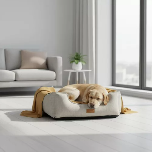 Pat pentru câini Nordic premium, S 60x50 cm