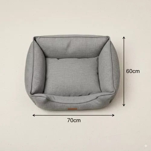 Pat pentru câini Nordic premium, M 70x60 cm