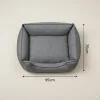Pat pentru câini Nordic premium, L 95x75 cm