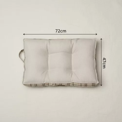 Pat pentru câini cu pernă britanică, M 72x47 cm