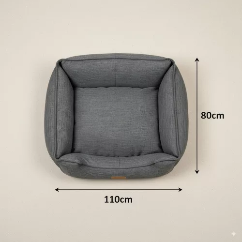 Pat pentru câini Nordic premium, XL 110x80 cm